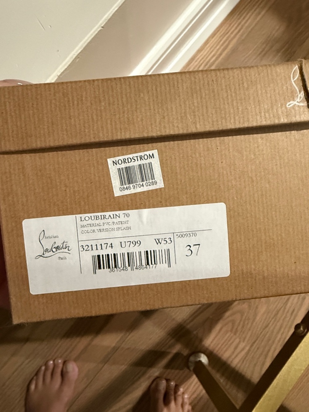 Christian Louboutin Loubirain Boots Blue Size 37 - Picture 4 of 4